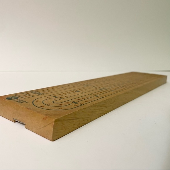 Vintage Wooden Cribbage Board X 308 Taiwan - Picture 11 of 13